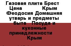 Газовая плита Брест › Цена ­ 3 500 - Крым, Феодосия Домашняя утварь и предметы быта » Посуда и кухонные принадлежности   . Крым